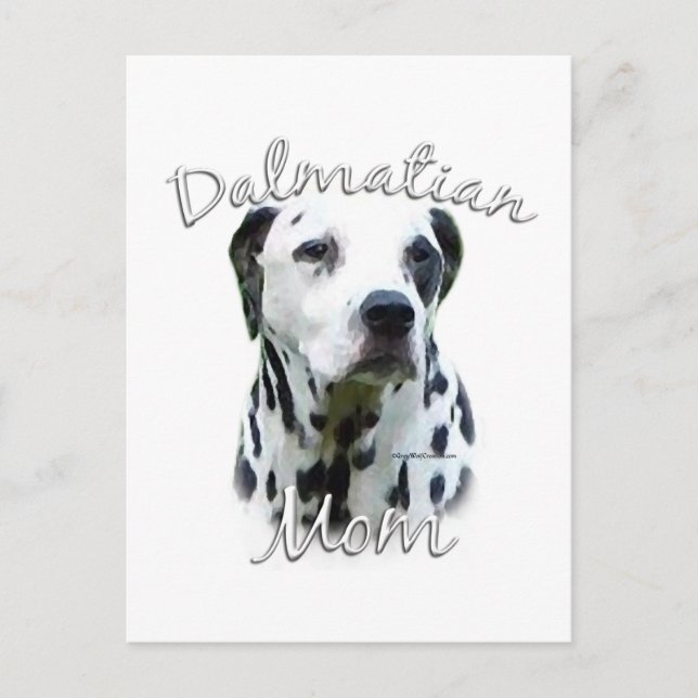 Dalmatian Mom 2 Postcard (Front)