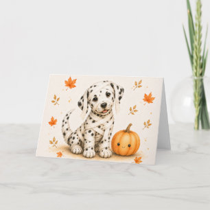 Dalmatian Mommy Halloween Card