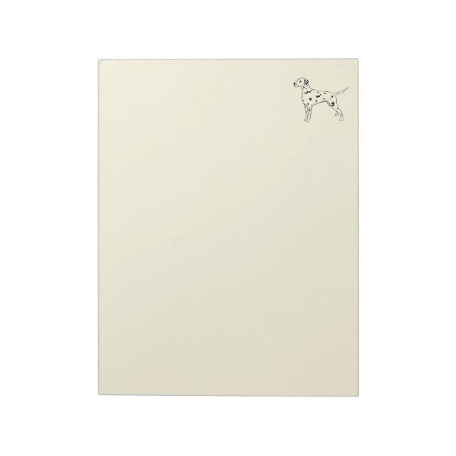 Dalmatian Notepad (Rotated)