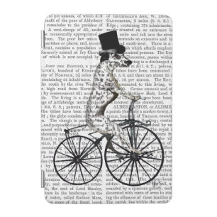 Dalmatian on Bicycle 2 iPad Mini Cover