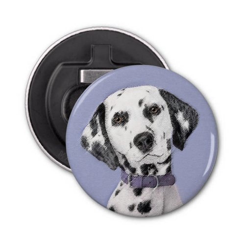 Dalmatian Painting _ Cute Original Dog Art Bottle Opener