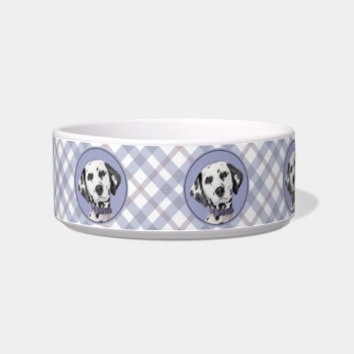 Dalmatian Painting _ Cute Original Dog Art Bowl