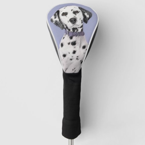 Dalmatian Painting _ Cute Original Dog Art Golf Head Cover