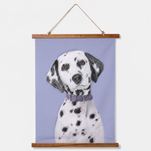 Dalmatian Painting _ Cute Original Dog Art Hanging Tapestry