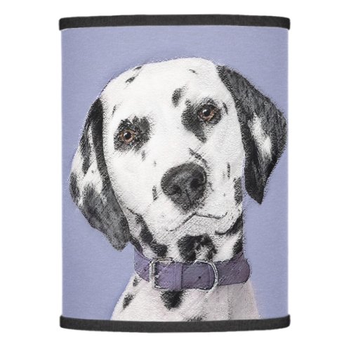 Dalmatian Painting _ Cute Original Dog Art Lamp Shade