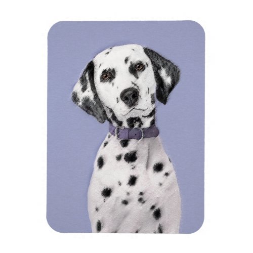 Dalmatian Painting _ Cute Original Dog Art Magnet