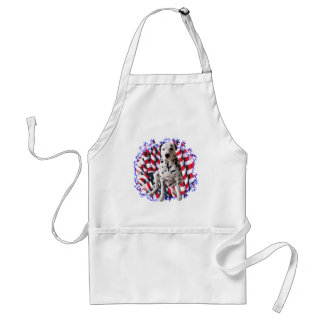 Dalmatian Patriot Adult Apron