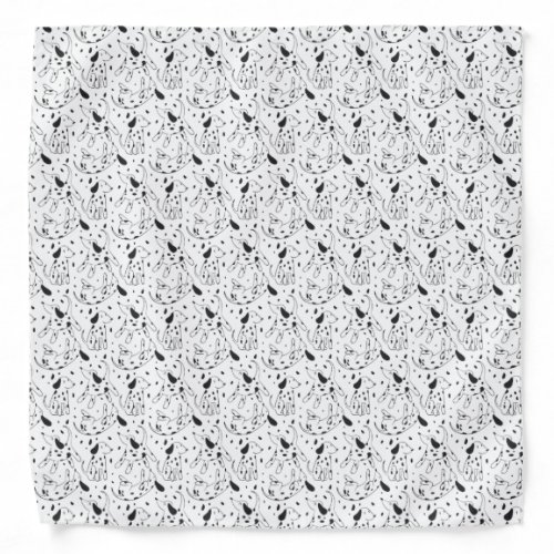 Dalmatian Pattern Bandana