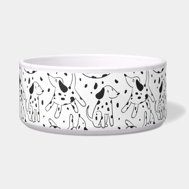 Dalmatian Pattern Bowl (Front)