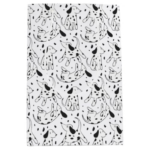 Dalmatian Pattern Medium Gift Bag