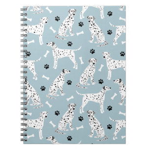 Dalmatian Paws and Bones Notebook