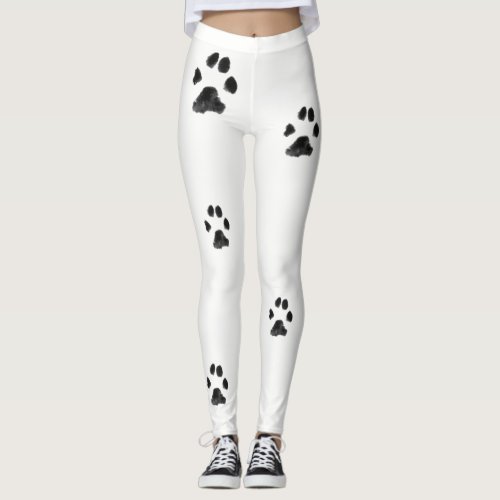 Dalmatian Paws Leggings