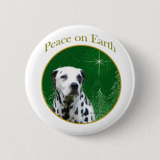 Dalmatian Peace Button