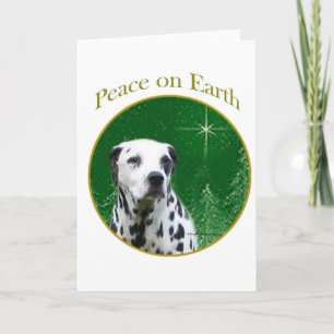 Dalmatian Peace Holiday Card