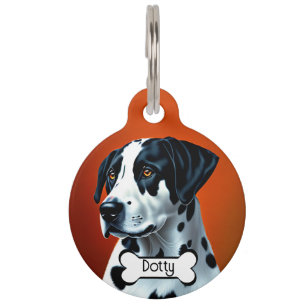 Dalmatian Personalize Pet ID Tag