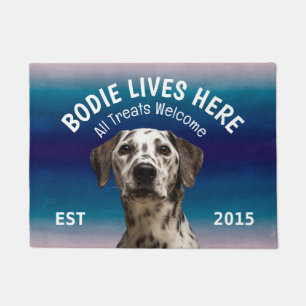 Dalmatian Personalized Dog Lover Doormat