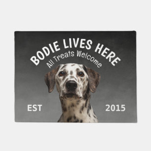 Dalmatian Personalized Dog Lover Doormat