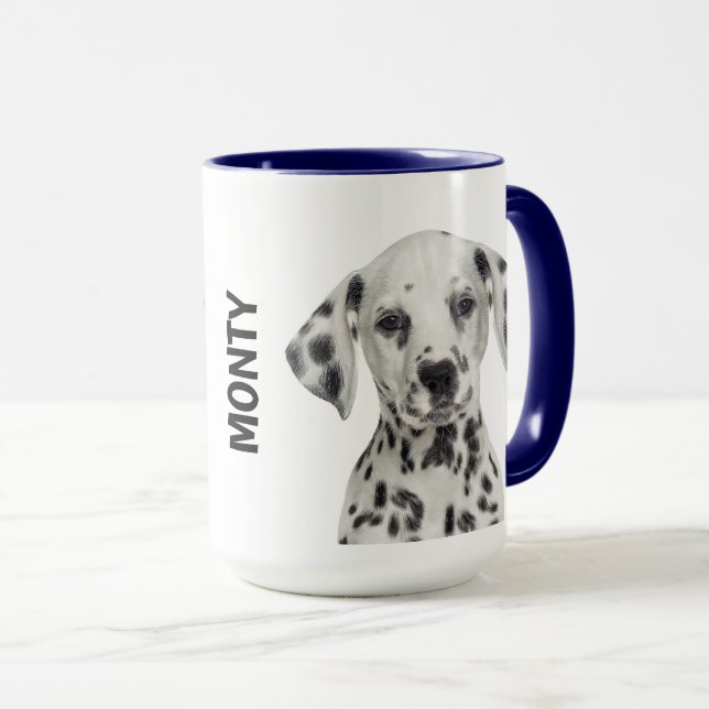 Dalmatian Personalized Mug (Front Right)