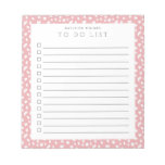 Dalmatian Persuasion Custom To Do List Notepad
