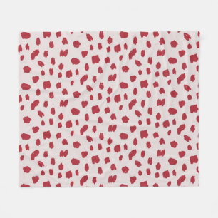 Dalmatian Persuasion Fleece Blanket