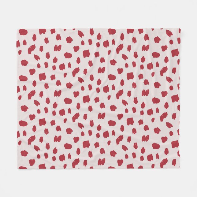 Dalmatian Persuasion  Fleece Blanket (Front (Horizontal))