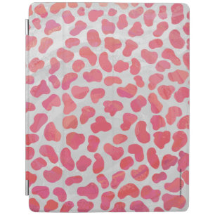Dalmatian Pink and White Print iPad Smart Cover