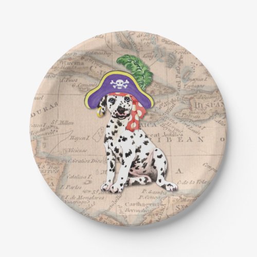 Dalmatian Pirate Paper Plates