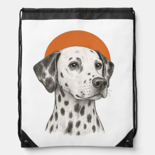 Dalmatian Portrait Graphic Bag