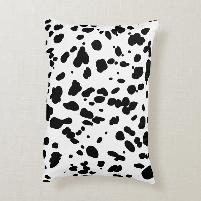 Dalmatian Print Accent Pillow (Back(Vertical))