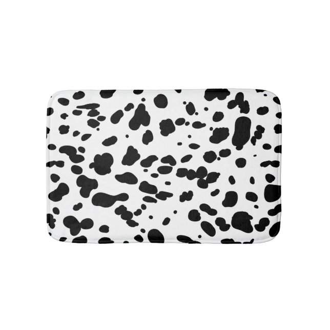 Dalmatian Print Bath Mat (Front)