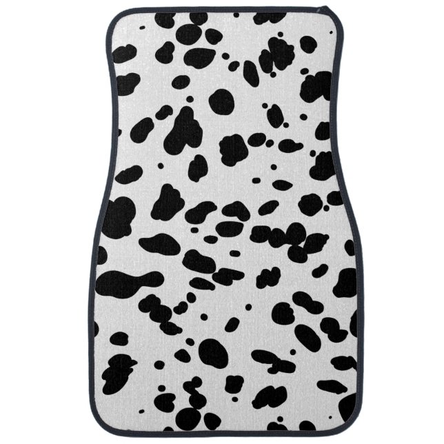 Dalmatian Print Car Floor Mat (Front)