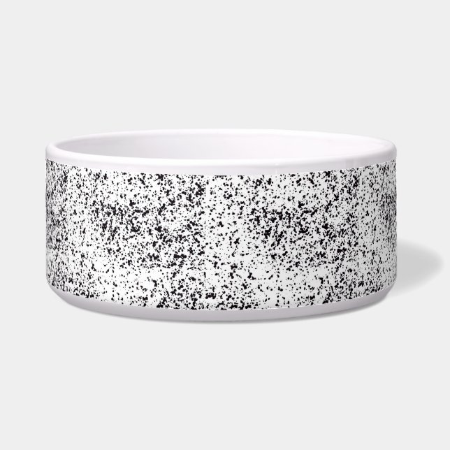 Dalmatian Print Dog Bowl (Front)