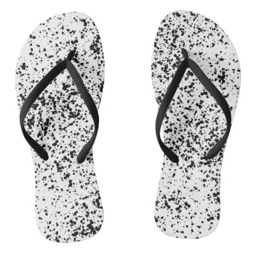 Dalmatian Print Flip Flops