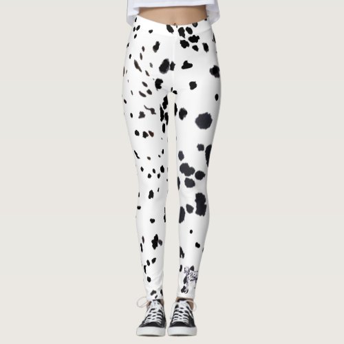 Dalmatian print  leggings