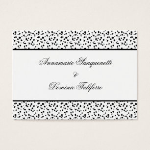 Dalmatian Print Save The Date