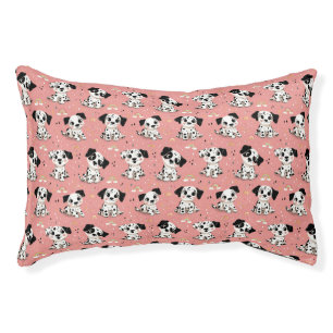 Dalmatian Pup Pattern Pet Bed