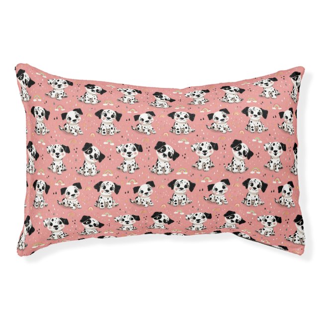  Dalmatian Pup Pattern Pet Bed (Front)