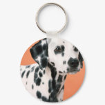 Dalmatian Puppies Keychain