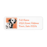 Dalmatian Puppies Mailing Label
