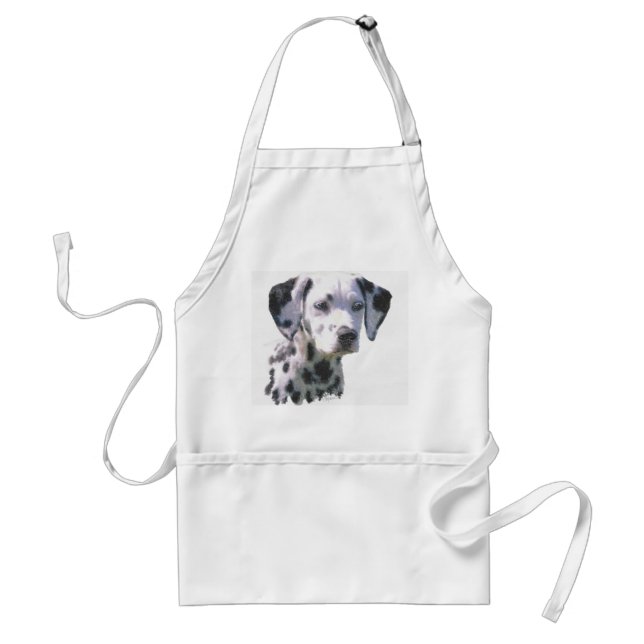Dalmatian Puppy Adult Apron (Front)