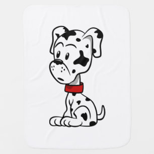 Dalmatian Puppy Baby Blanket