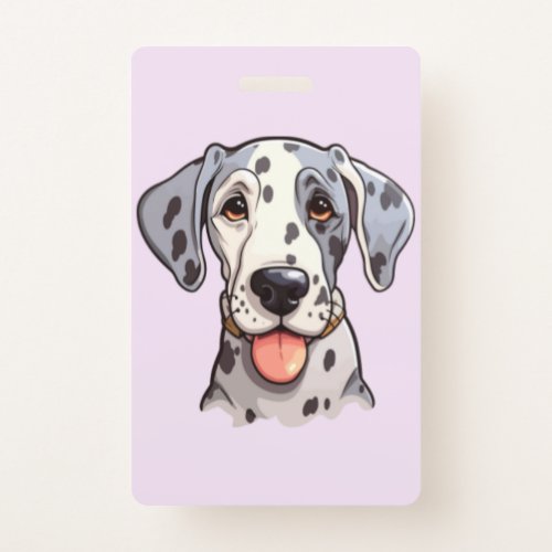Dalmatian Puppy  Badge