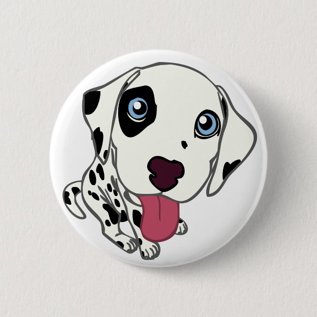 DALMATIAN PUPPY BUTTON (Front)