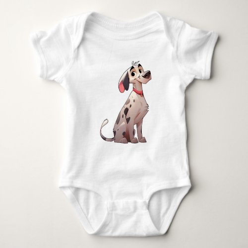  Dalmatian puppy design Baby Bodysuit