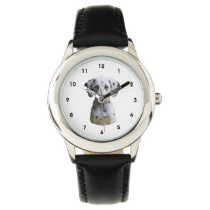 Dalmatian puppy dog photo watch