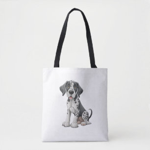 Dalmatian Puppy Dog Premium Scoop  Tote Bag