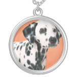 Dalmatian Puppy Necklace