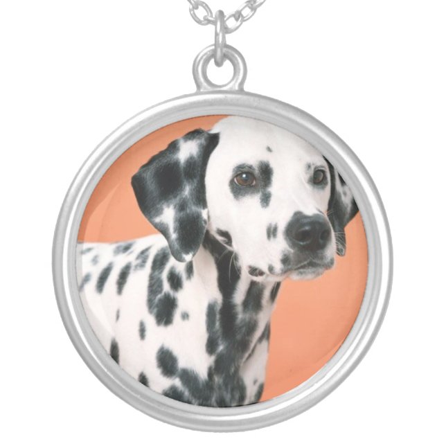 Dalmatian Puppy Necklace (Front)