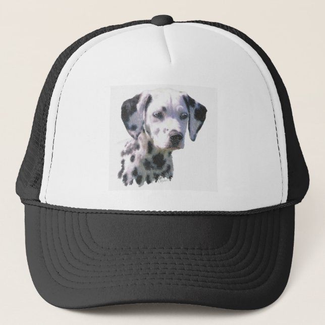 Dalmatian Puppy Trucker Hat (Front)