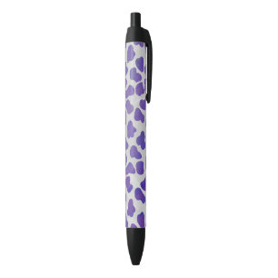 Dalmatian Purple and White Print Pen